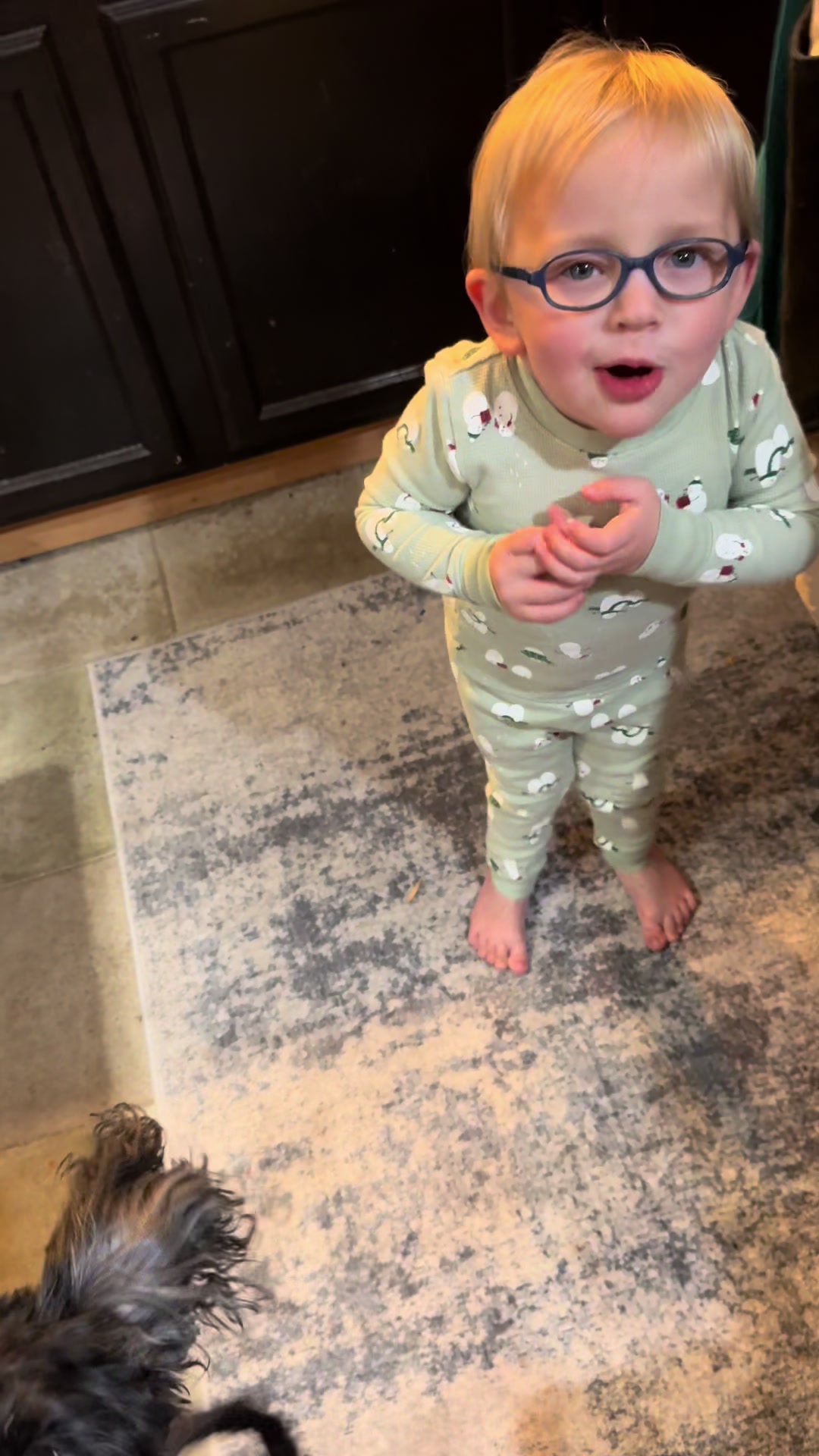 TikTok post by @tara.seaman for Bluey. Caption reads: pepperoni, pepperoni  . . . #bluey #fyp #sedkf....