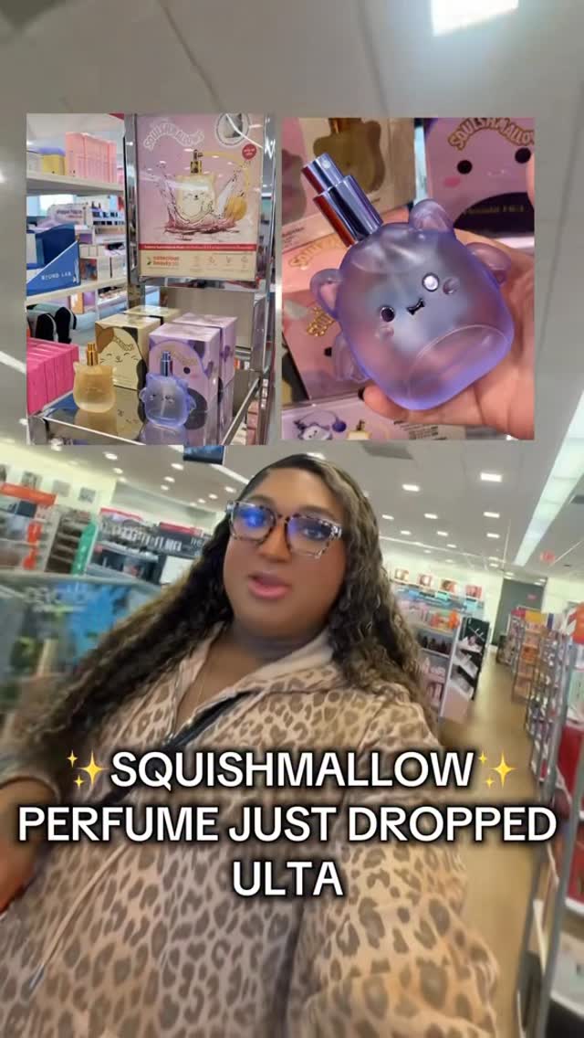 Instagram post by @doseofkasandra for Squishmallows. Caption reads: I’m obsessed with @squishmallows #squishmallow....