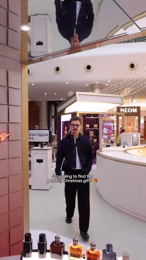 Instagram post by @andrewdwheatcroft for John Lewis. Caption reads: AD This would make the perfect gift! Pop down to....