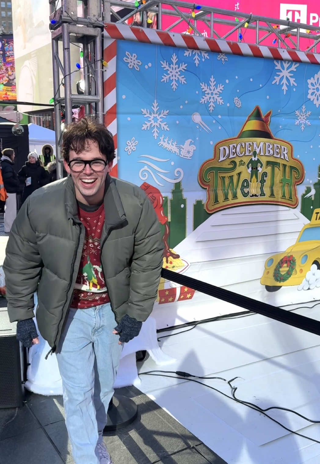 TikTok post by @jjniemann for WOLFpak. Caption reads: [...] Bros. @Warner Bros. IRL  @target @WOLFpak  .