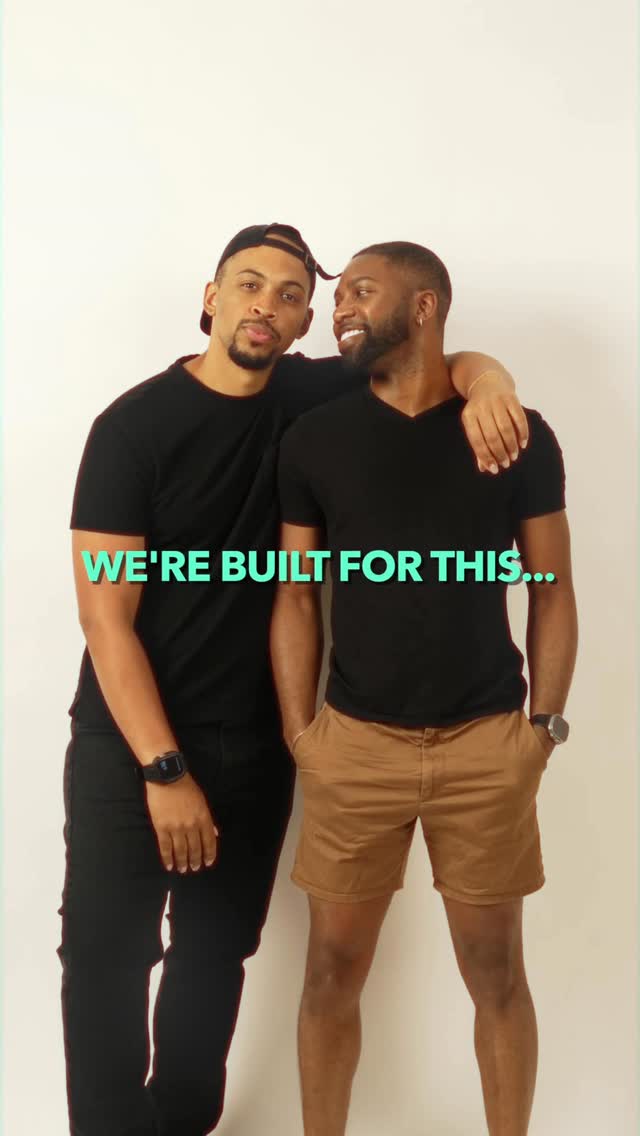 Instagram post by @terrell.and.jarius for Little Spoon. Caption reads: Parenting is basically living in two worlds at....