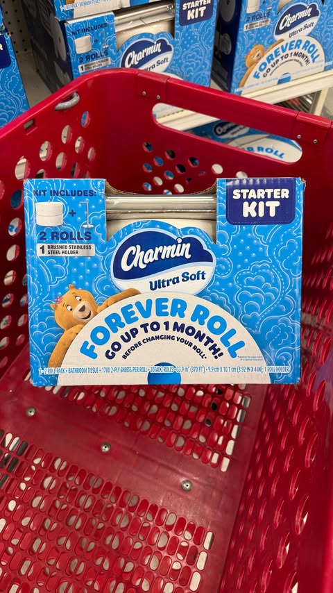 Instagram post by @targettrendsetter for Charmin. Caption reads: #ad #CharminPartner #TargetPartner HOLIDAY HOSTING....