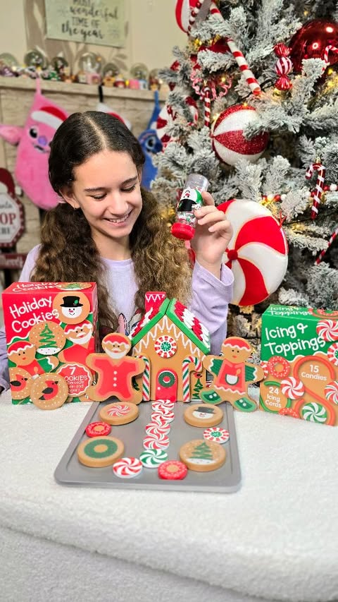 Instagram post by @tanjastoysreview for Melissa & Doug. Caption reads: [...] of her Christmas presents, and it's Melissa....