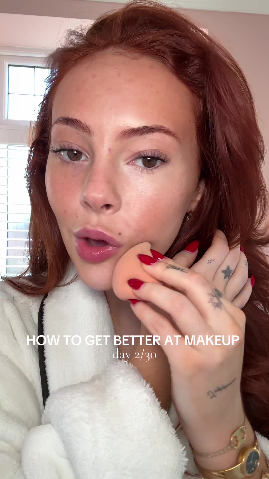 TikTok post by @tillswils for Kylie Cosmetics. Caption reads: [...] #makeup #makeuptok #makeuphacks  Concealer:....