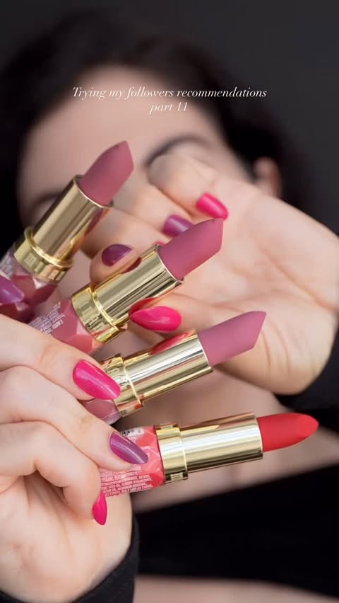 Instagram post by @sosodoesmakeup for Milani Cosmetics. Caption reads: If you’re looking for a matte lipstick that won’t....