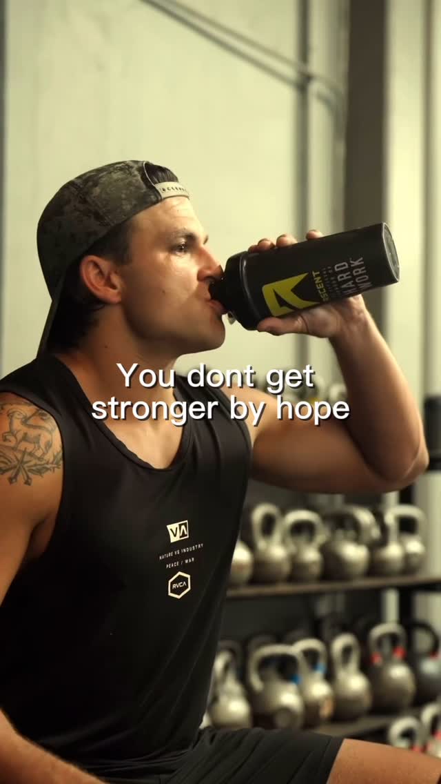 Instagram post by @derekmack_ for Ascent Protein. Caption reads: Discipline is about your priorities, not what you....