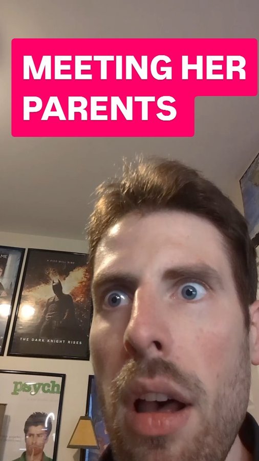 Instagram post by @senorpequenos for cbdMD. Caption reads: CBDMD MEETING HER PARENTS @cbdmd.usa [...].