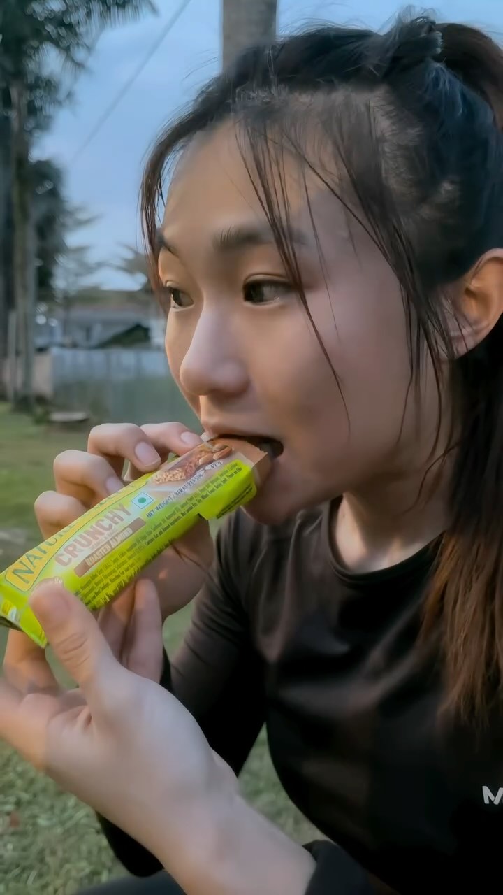 Instagram post by @sherajune for Nature Valley. Caption reads: [...] for whatever’s next—let’s....