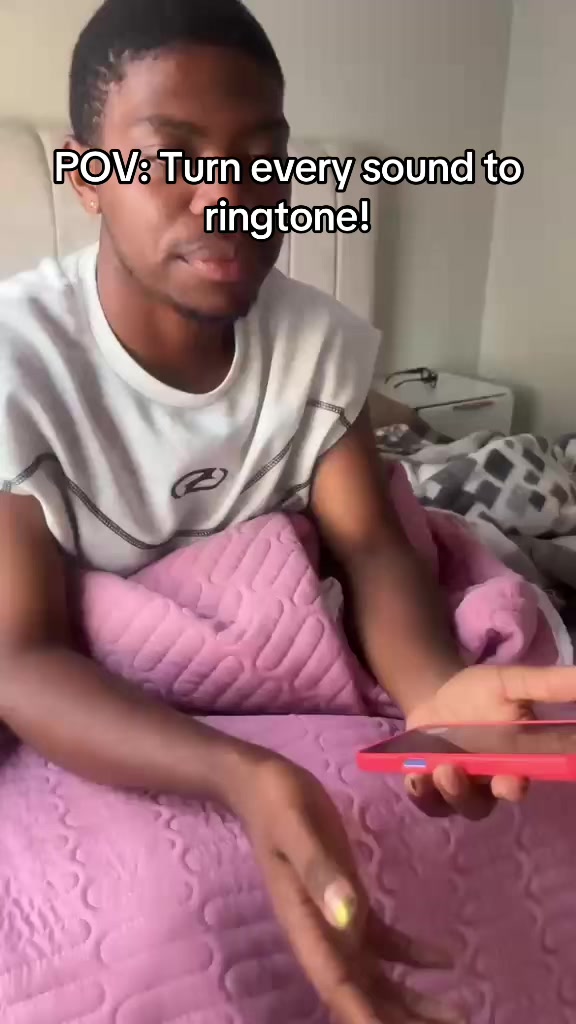 TikTok post by @kananelomakhethe for ClipTone. Caption reads: The sound????😭😭😭😭 #cliptone @ClipTone.