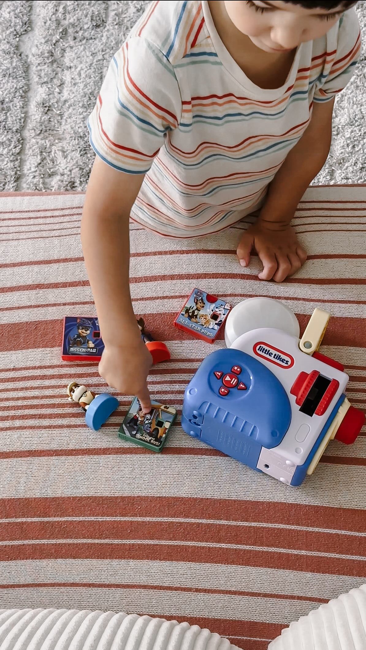 Instagram post by @deboraoehler for Little Tikes. Caption reads: #ad From chaos to calm in just one story… Our....