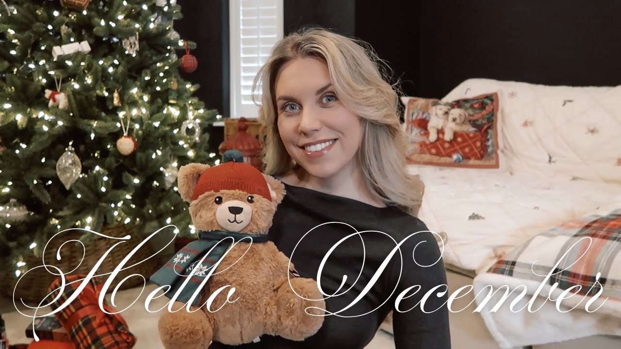 YouTube post by @FreyaFarrington for Cocopup London. Caption reads: HELLO DECEMBER 🎄 Bents Garden Centre & Gift Ideas....