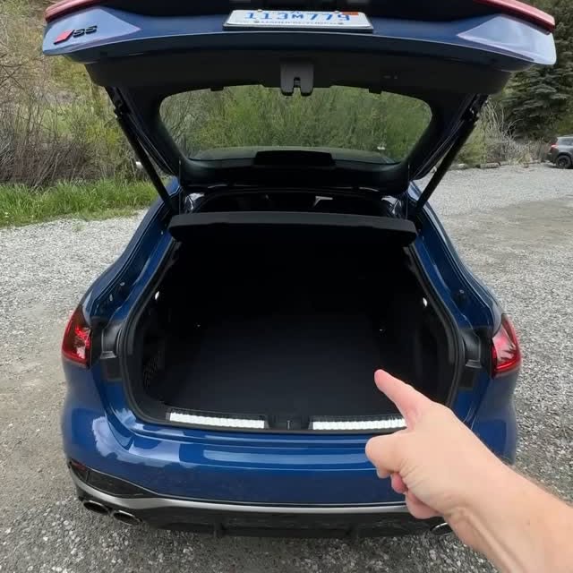 Instagram post by @carbuzz for Audi USA. Caption reads: The @audiusa #s5 Sportback is a sedan with SUV....