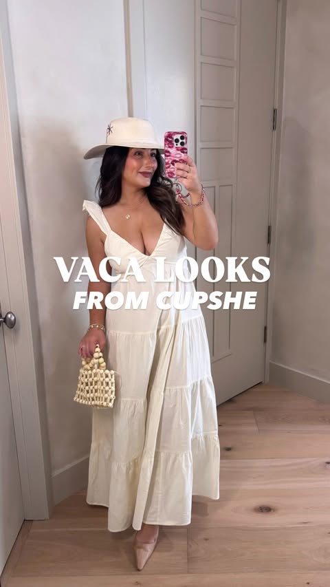 Instagram post by @mimipluswill for Cupshe. Caption reads: Don’t sleep on @cupshe vacation looks!! They have....