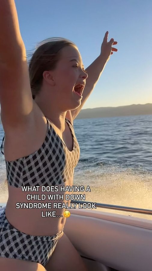 Instagram post by @a_little_extra_jayne for Albion Fit. Caption reads: Her smile and excitement for the little things…She....