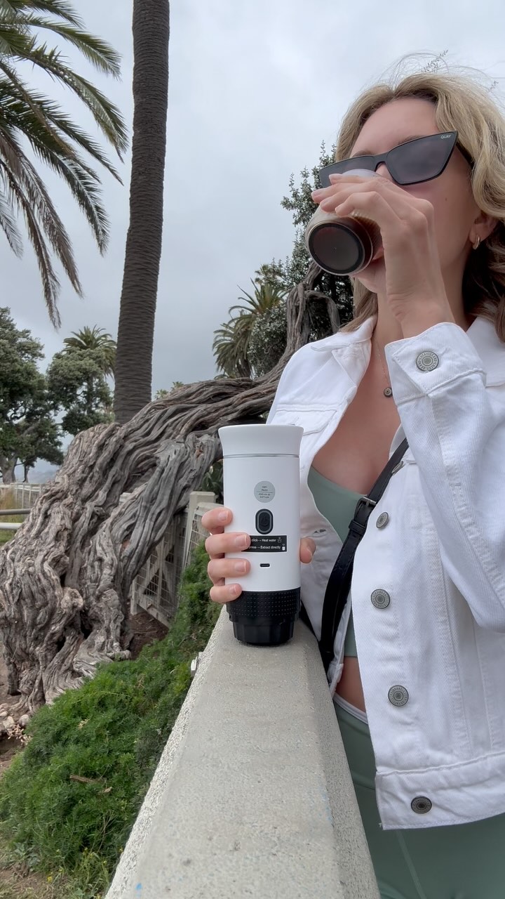 Instagram post by @lissa__cait for Lucky Brand. Caption reads: Some peaceful moments to myself 🌱 enjoying some....