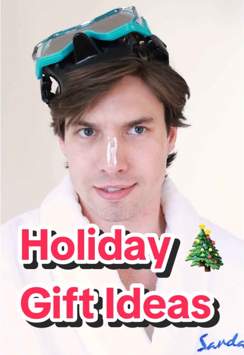 TikTok post by @josiahschneider for Sandals Resorts. Caption reads: [...] 😮🏝️🍹🐠 Guess which part. 🤔 @Sandals....