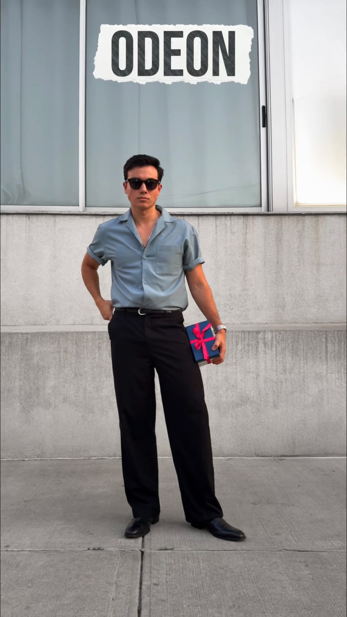 Instagram post by @natekatsuki for Memo Paris. Caption reads: #GRWM to dress like date night in Paris, featuring....