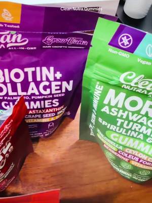 TikTok post by @haifastouch for Clean Nutra. Caption reads: [...] Nutrition Supports Metabolism@Clean Nutra....