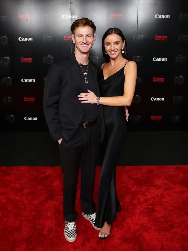 Instagram post by @rorykramer for Canon USA. Caption reads: What a special night at the @canonusa First Cut....