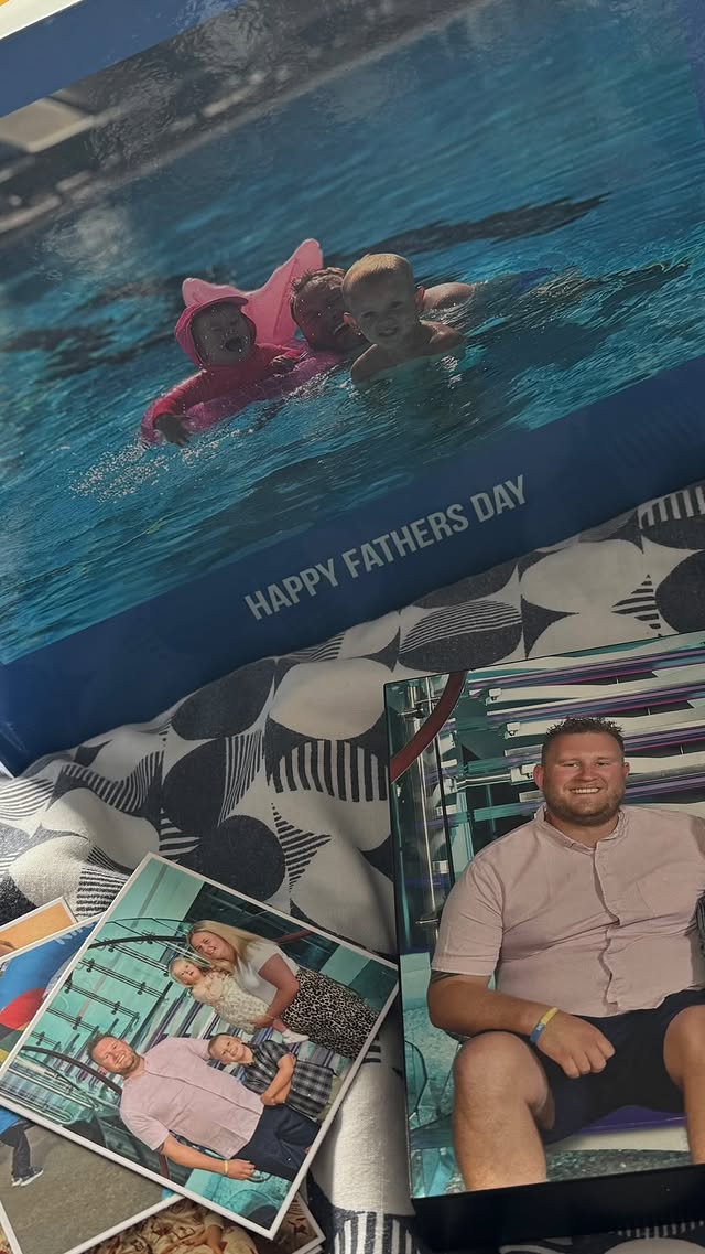 Instagram post by @lifewiththemitchells_17 for Photobox. Caption reads: [...] get ready for Fathers Day. Thanks to....