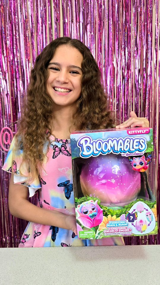 Instagram post by @tanjastoysreview for Spin Master. Caption reads: [AD] 🪷Introducing Hatchimals Bloomables the....