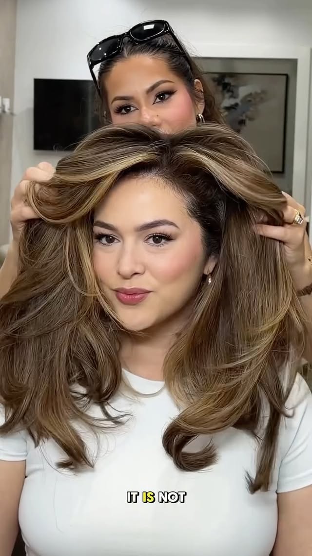 Instagram post by @megthegirlonfire for Color Wow. Caption reads: Tangle Free from now on 🙂‍↔️ColorWOW Money Mist....