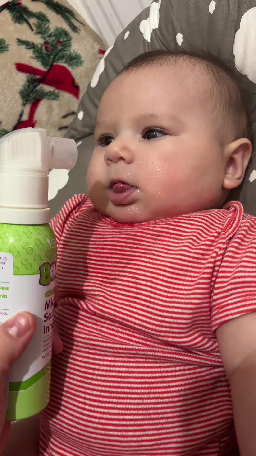 TikTok post by @basixtoria for Boogie Wipes. Caption reads: Yes that last clip was short because she started....