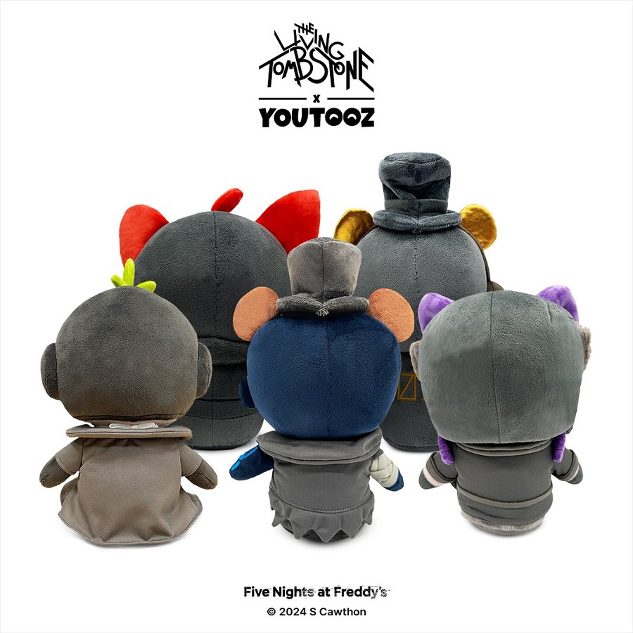 Instagram post by @livingtombstone for Youtooz. Caption reads: 11.14 🎸.