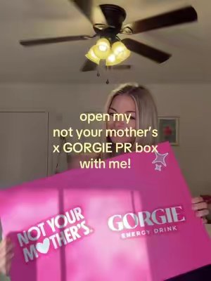 TikTok post by @sofiefinnerty for Gorgie. Caption reads: I LOVE IT! Thank you @GETGORGIE and @Not Your....