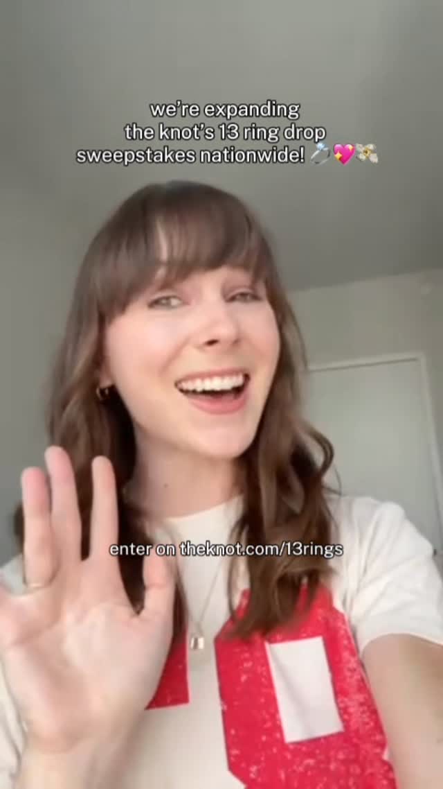 Instagram post by @swiftie.in.nyc for The Knot. Caption reads: the knot’s 13 ring hunt was such a hit, we’re....