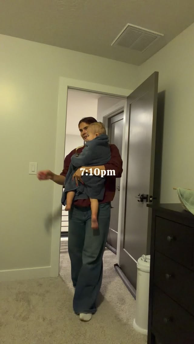 Instagram post by @ryleenjenkins for Honest. Caption reads: a lil solo bedtime routine while con is at the....