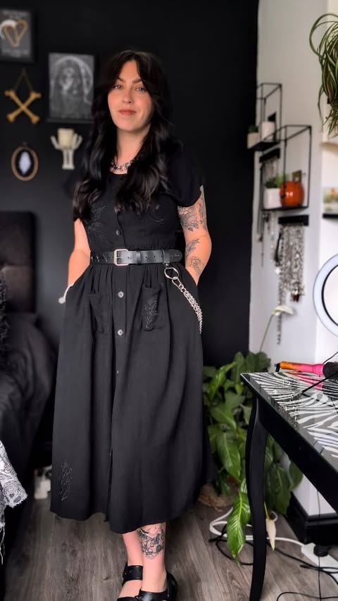Instagram post by @spookylittlelair for REGALROSE.com. Caption reads: Weather is a bit rainy but I'm dressing summery....