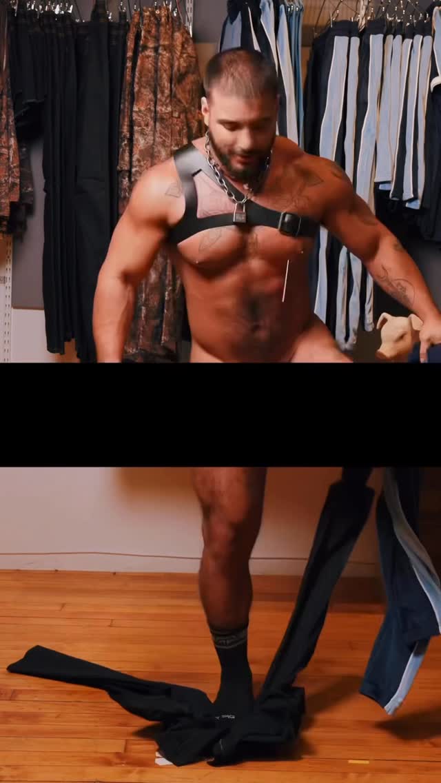 Instagram post by @dombeeef for Nasty Pig. Caption reads: NASTY PIG HALLOWEEN NYC POP UP THIS WEEKEND!

Join....