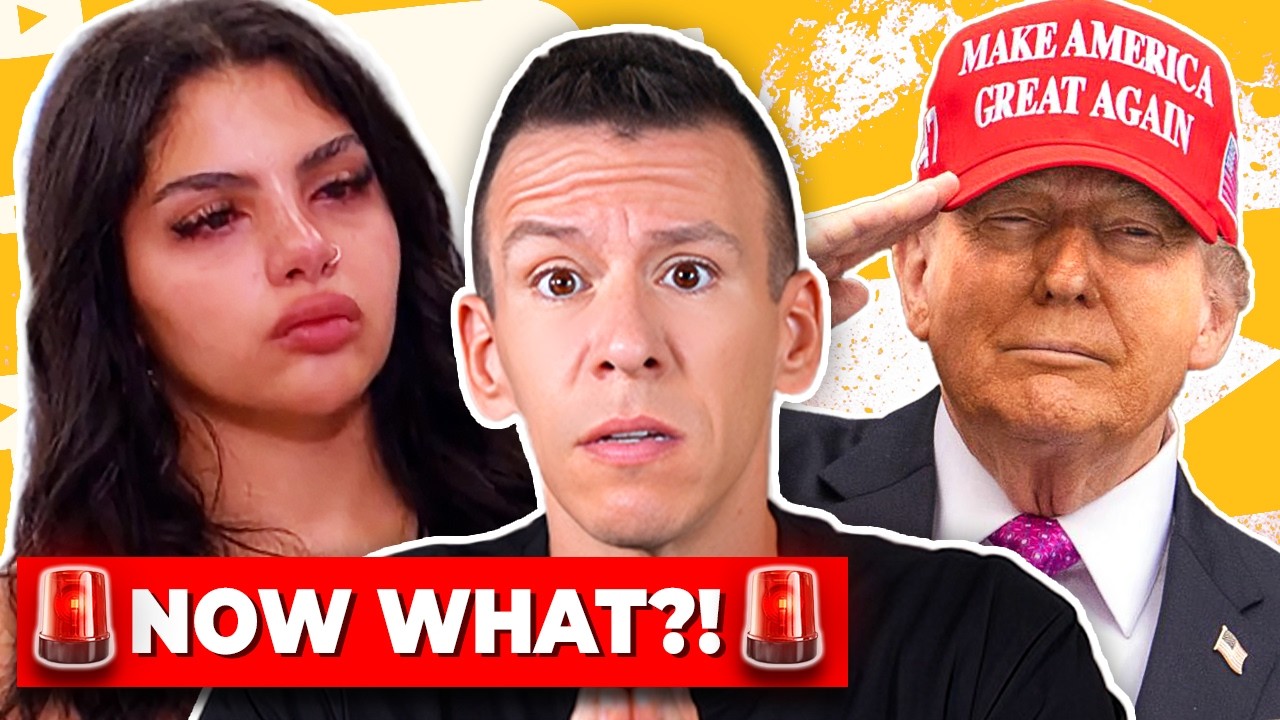 YouTube post by @PhilipDeFranco for Squarespace. Caption reads: Trump’s Budget Bill is Crazier Than You Think &....