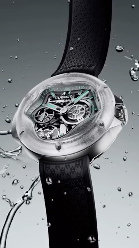 Instagram post by @julien.tornare for Hublot. Caption reads: [...] vision of @danielarsham. Powered by Hublot’s....