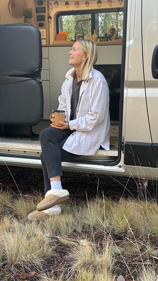 Instagram post by @abbyjoselyn for Acorn. Caption reads: If you guys were following along last year then....