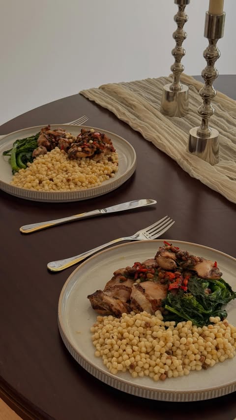 Instagram post by @wtfnagz for CookUnity. Caption reads: [...] 🍷✨ No traffic, no parking — just @cookunity....