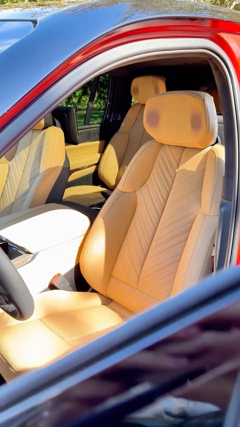 Instagram post by @bentaylortech for Cadillac. Caption reads: #Ad @Cadillac ESCALADE IQ is insane. Curved....