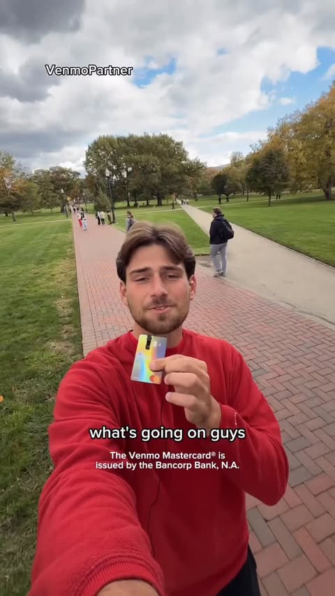 Instagram post by @itscadendavis for Venmo. Caption reads: [...] but everything has one thing in common –....