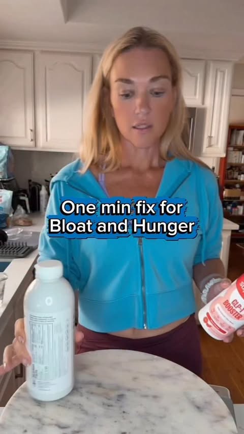 Instagram post by @myantiinflammatorylife for Supergut. Caption reads: [...] #bloating #bloatingrelief #fiber....