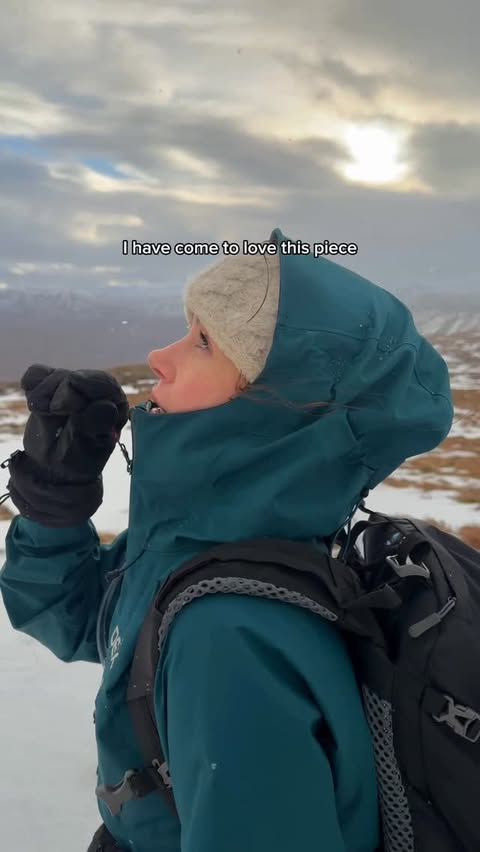 Instagram post by an influencer for Blacks Online. Caption reads: Let’s not overcomplicate it 🌨️ AD | @oexoutdoors....