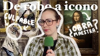 YouTube post by @blanca_guilera for Podimo. Caption reads: Why is the Mona Lisa SO famous? 🕵️‍♀️.