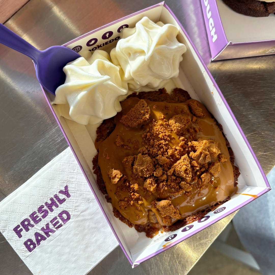 Instagram post by @foodie_junkiexx for mycookiedough. Caption reads: [...] well with a visit to the newest....