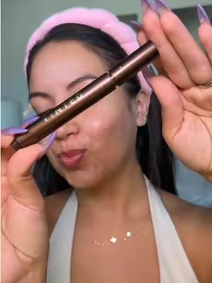 TikTok post by @mayrajflores for LIVE TINTED. Caption reads: Gifted by Live Tinted A CC brightening wand that....