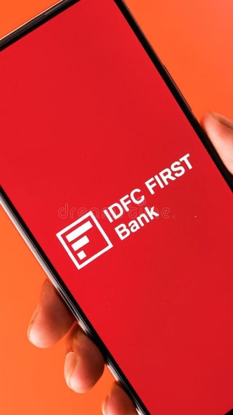 Instagram post by @thebeardedbong_ for IDFC FIRST Bank. Caption reads: [...] your savings account earns? 👀 #ad....