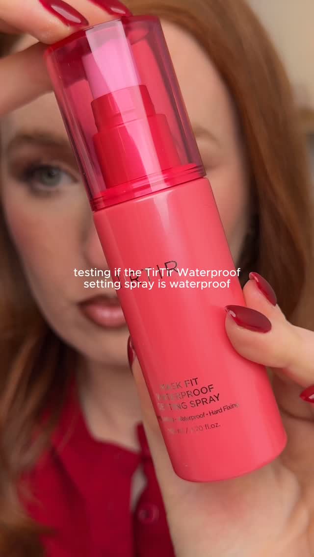 Instagram post by @pale_bexs for TIRTIR. Caption reads: Do you think it worked? 💧 @tirtir_global #gifted....