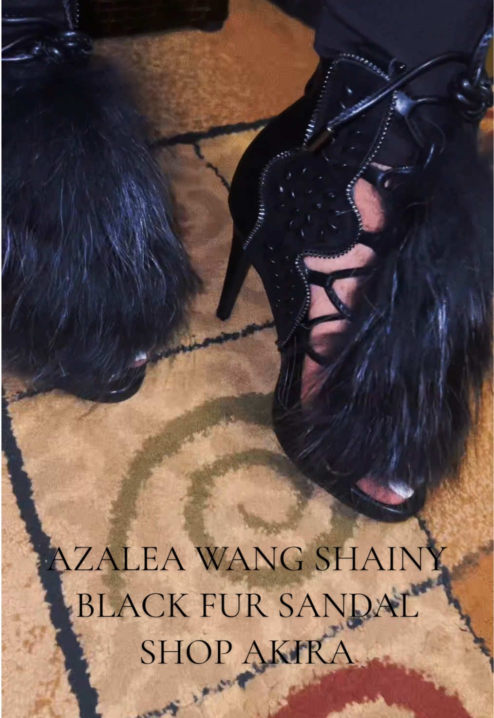 TikTok post by @juelwest for AZALEA WANG. Caption reads: [...] are so beautiful!🥹😍 Size: 8.5 ~ Azalea....