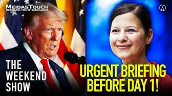 YouTube post by @MeidasTouch for Mack Weldon. Caption reads: LIVE: Professor Delivers URGENT WARNING Before....