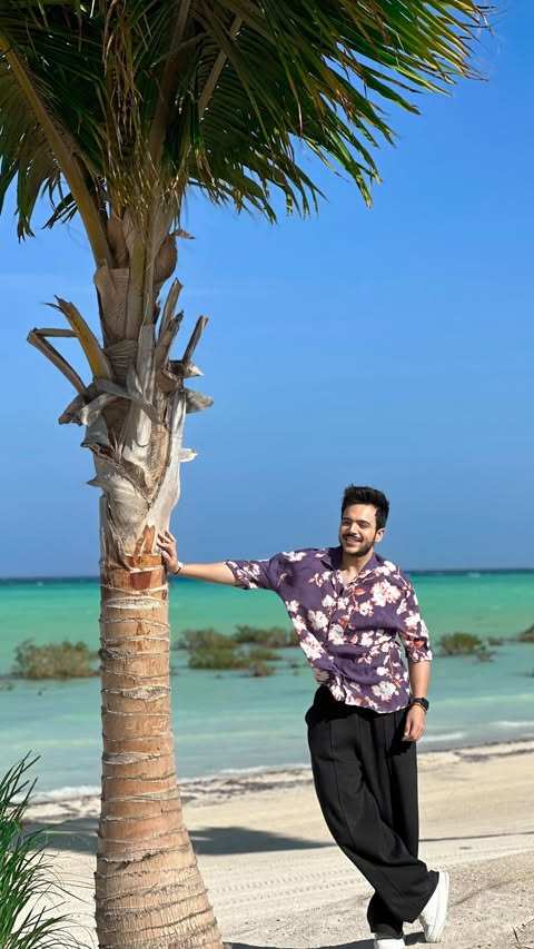 Instagram post by @raj_anadkat for Visit Saudi. Caption reads: If you love football you should check this....