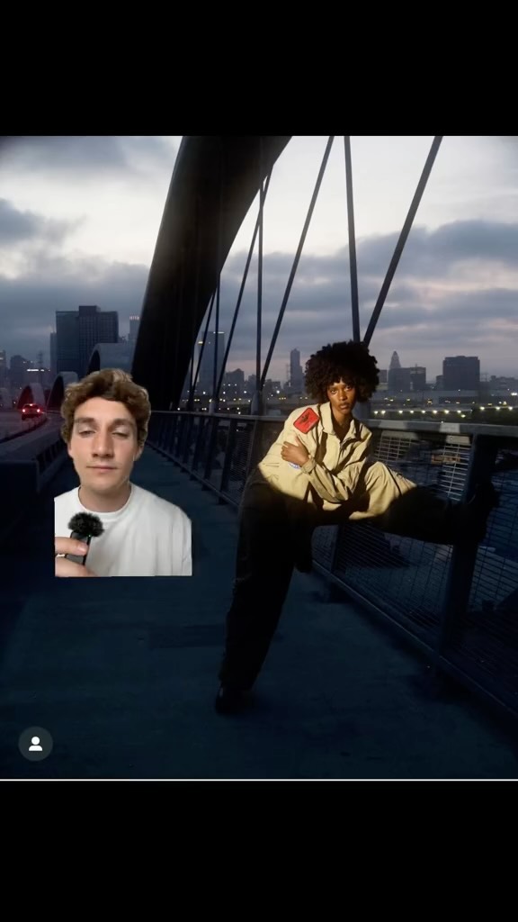 Instagram post by @spencerheaphy for Moment. Caption reads: [...] a cool campaign by @really_rielle and....